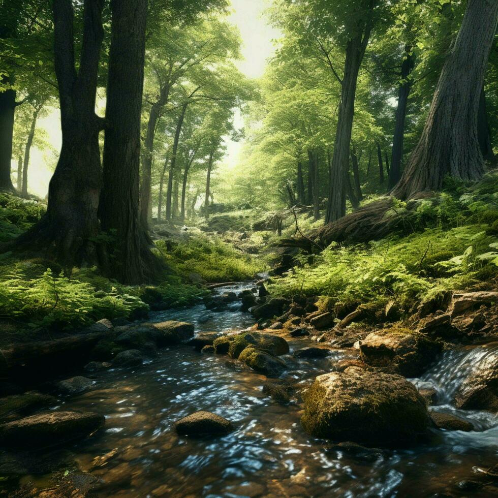 Dissolving foregrounds high quality ultra hd 8k hdr photo