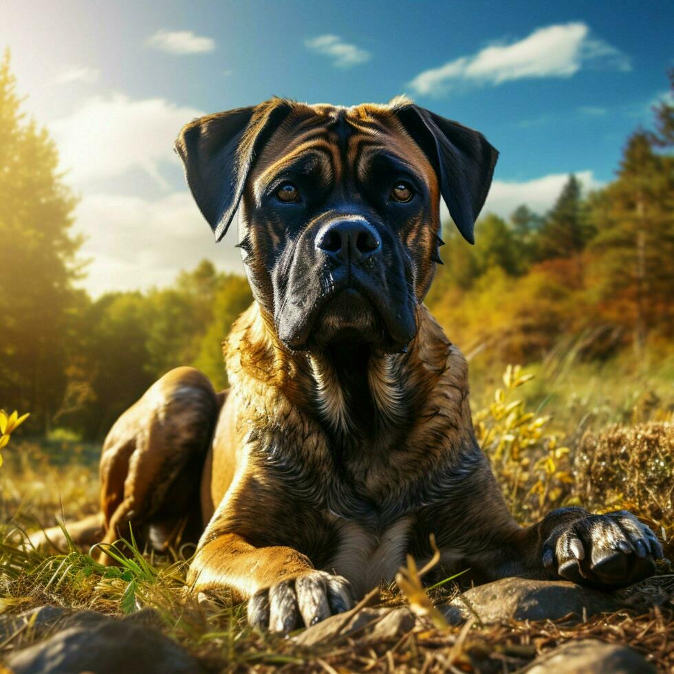 Dog high quality ultra hd 8k hdr photo