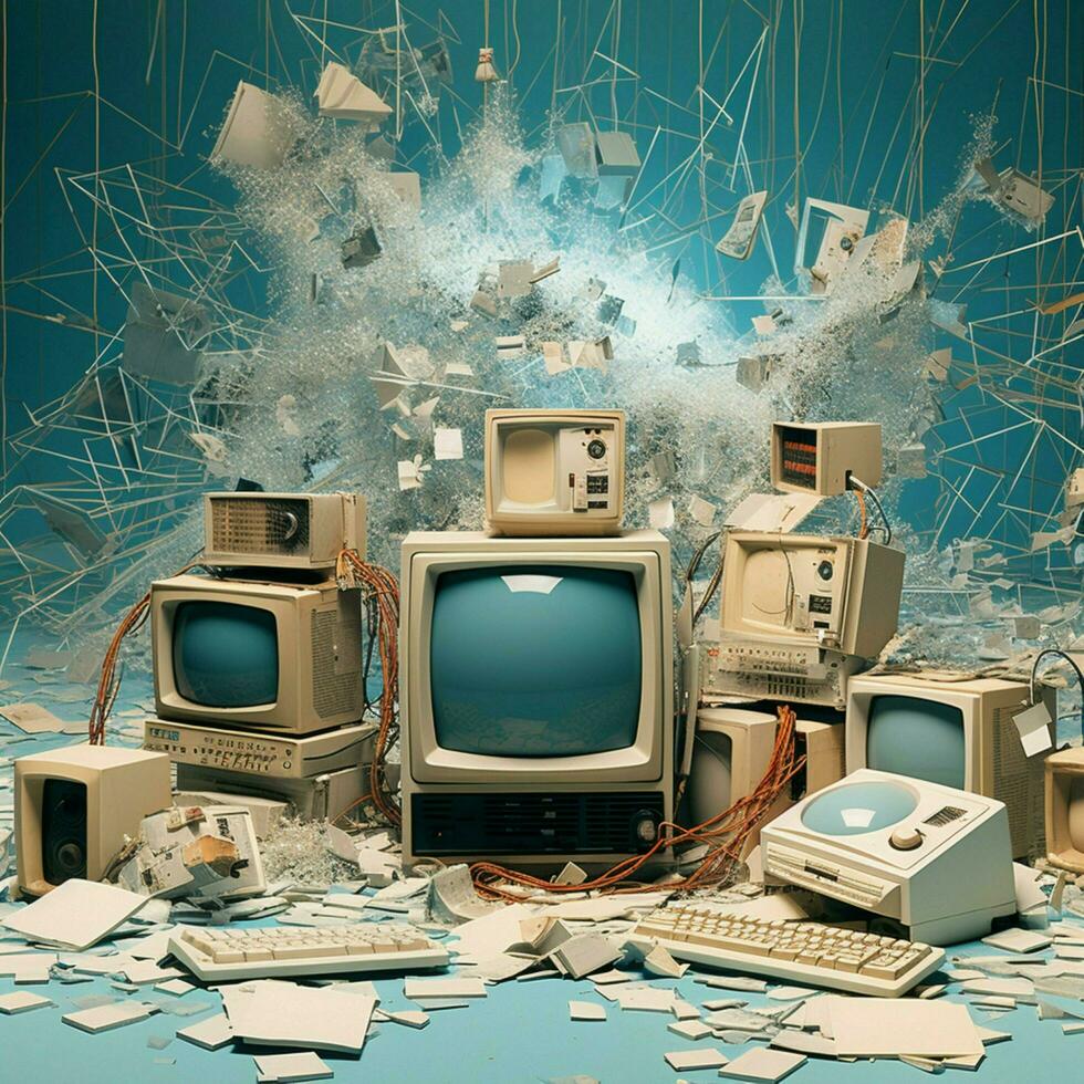Error messages transformed into captivating visual narrati photo