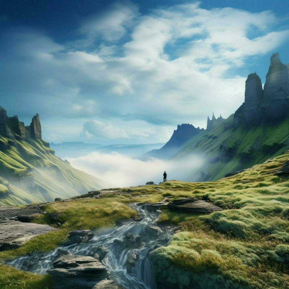 Expanding boundaries high quality ultra hd 8k hdr photo