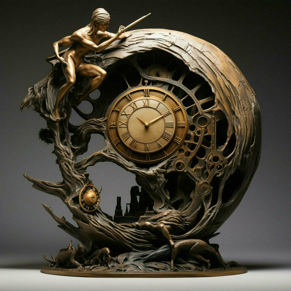 Expressing the passage of time through a dynamic and evolv photo