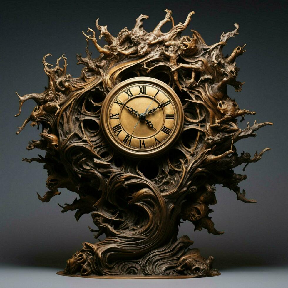 Expressing the passage of time through a dynamic and evolv photo