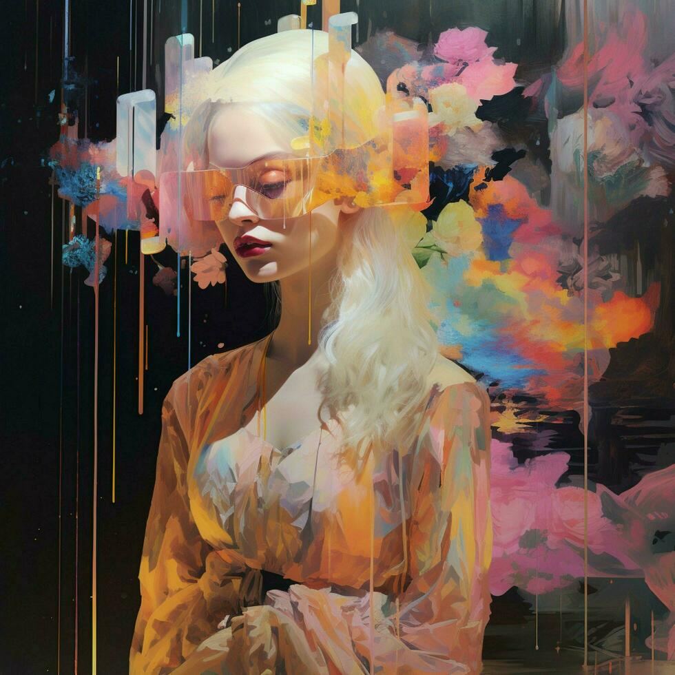 Glitches as a window into alternative artistic dimensions photo