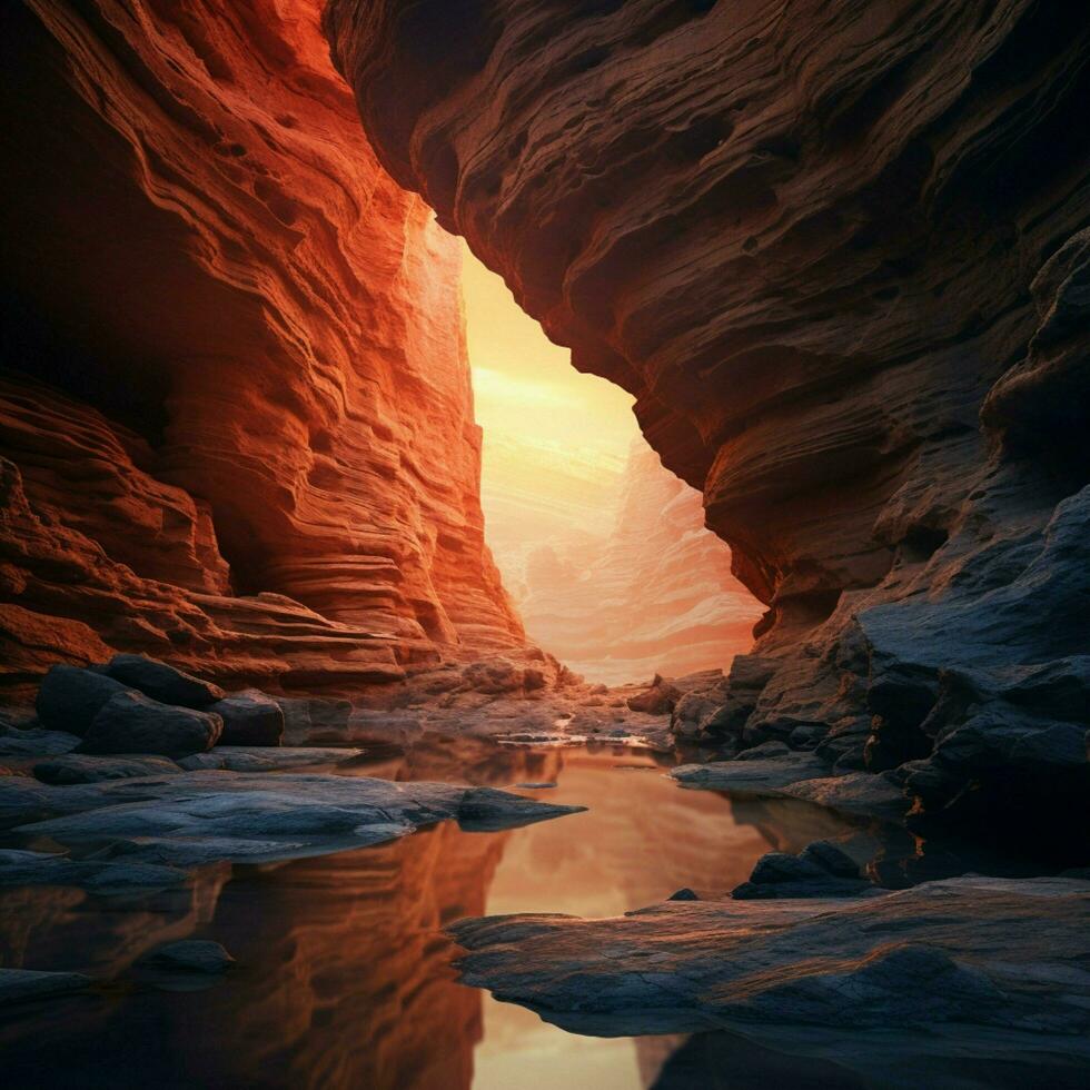 Hidden layers high quality ultra hd 8k hdr photo