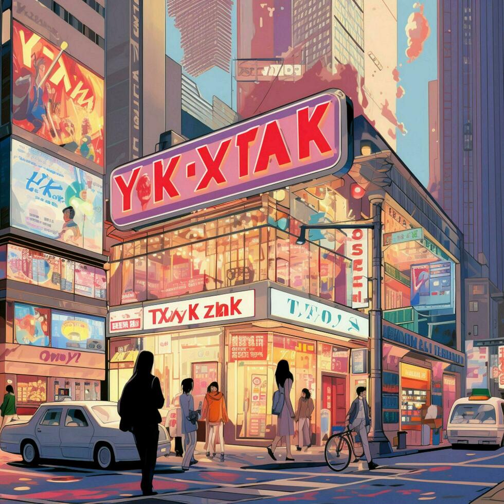 Illustrate the use of Y2K as a marketing tactic by busines photo