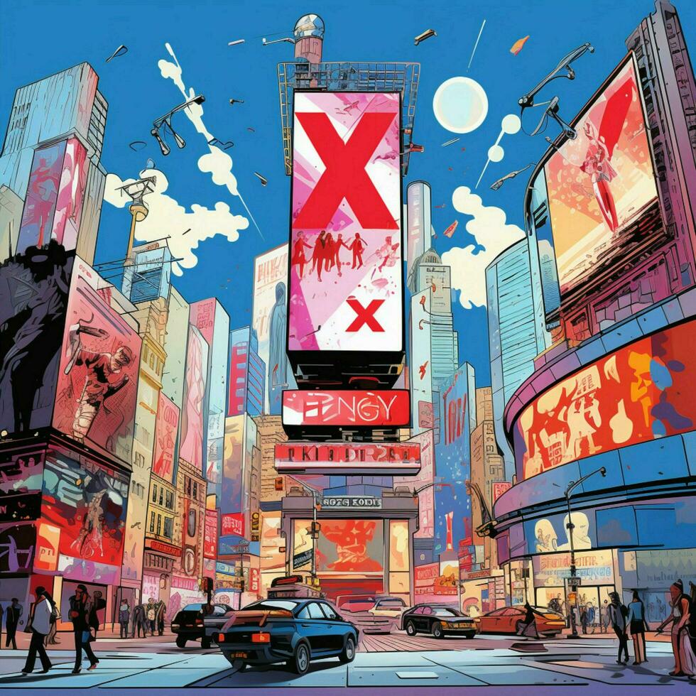 Illustrate the use of Y2K as a marketing tactic by busines photo