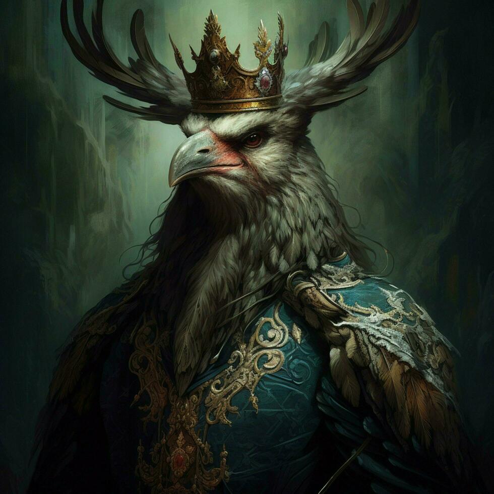 Majestic creatures with noble gazes photo