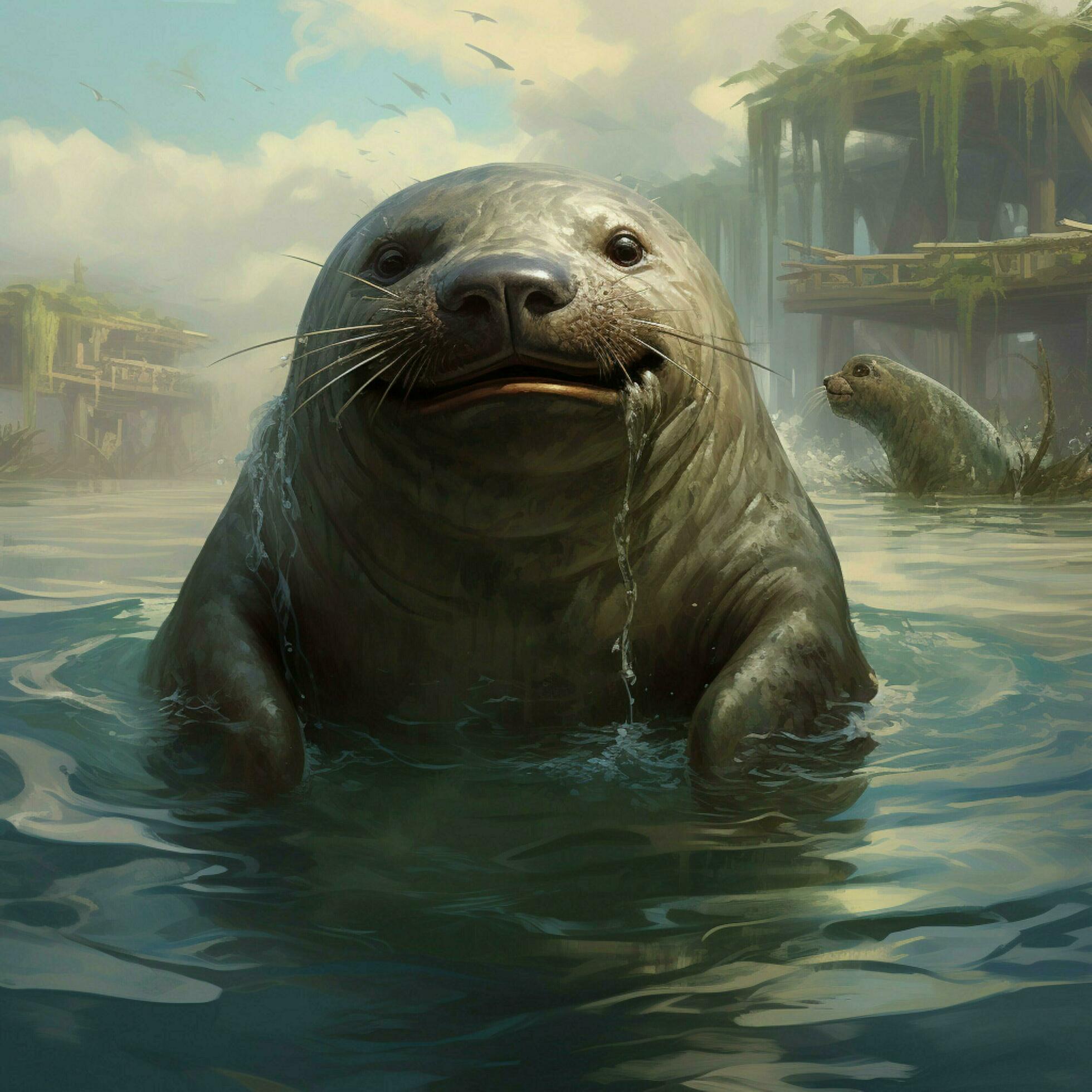 Majestic waterdwelling mammal with a spout 30689440 Stock Photo at