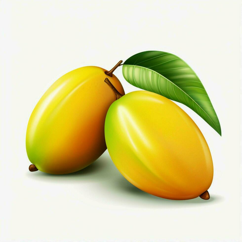Mango 2d vector illustration cartoon in white background photo