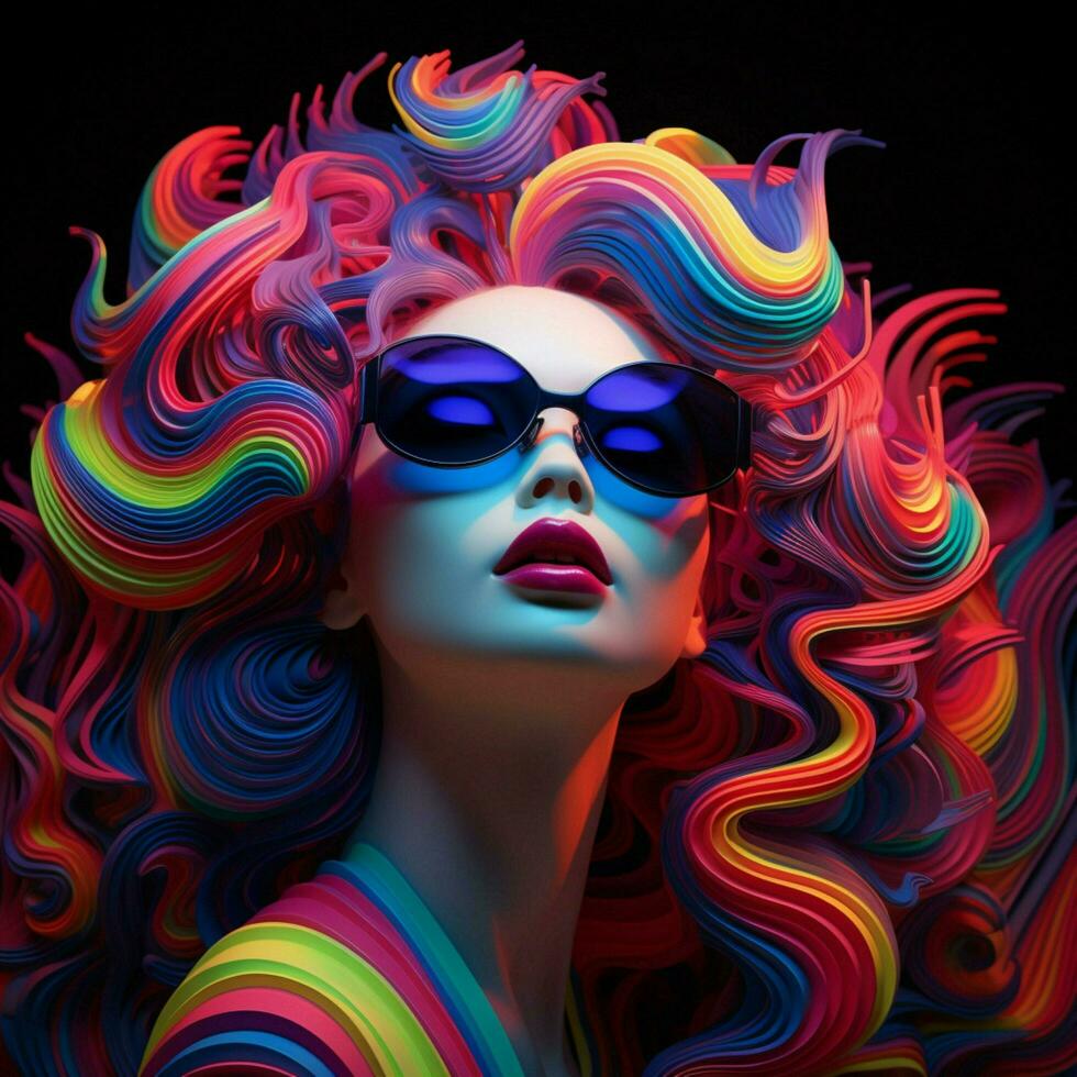 Mesmerizing neon visions that defy reality photo