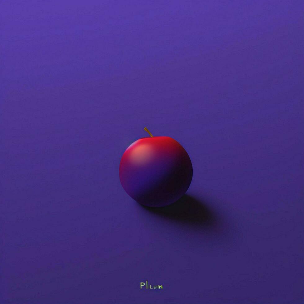 Plum Minimalist wallpaper high quality 4k hdr photo