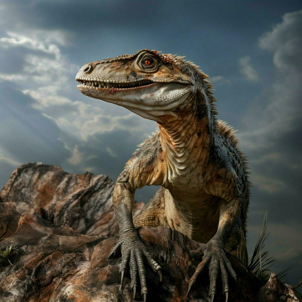 Prehistoric reptile brought back to life photo