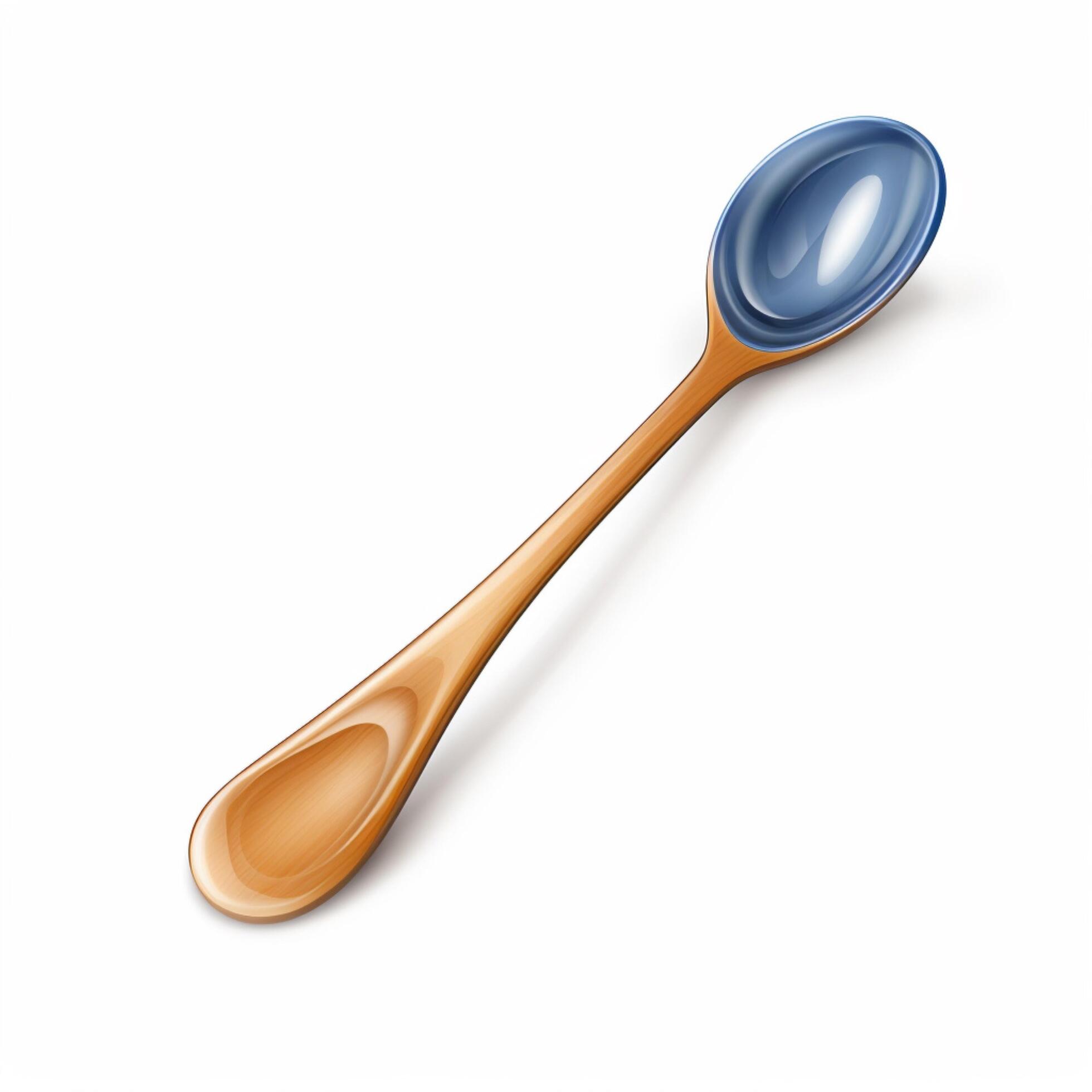 Stirring Spoon 2d cartoon illustraton on white background 30693229 ...