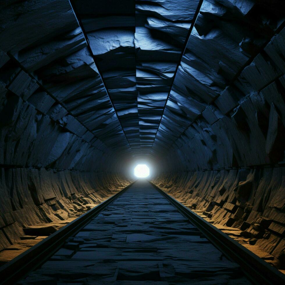 Tunneling void high quality ultra hd 8k hdr photo