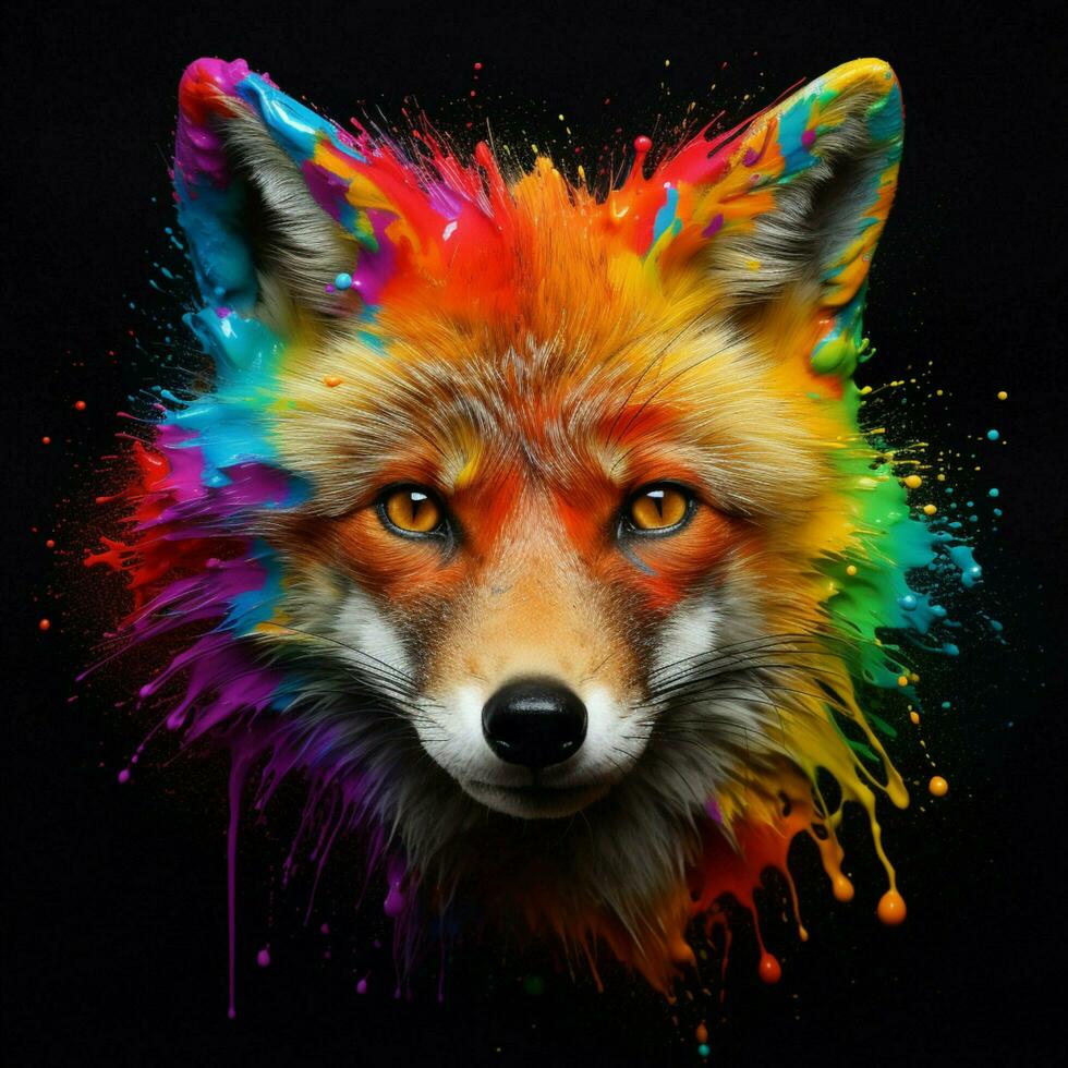 Vibrant animals adding a splash of color to the world photo