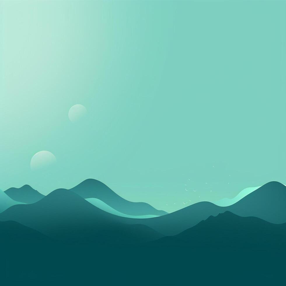 cyan Minimalist wallpaper high quality 4k hdr 30696668 Stock Photo at