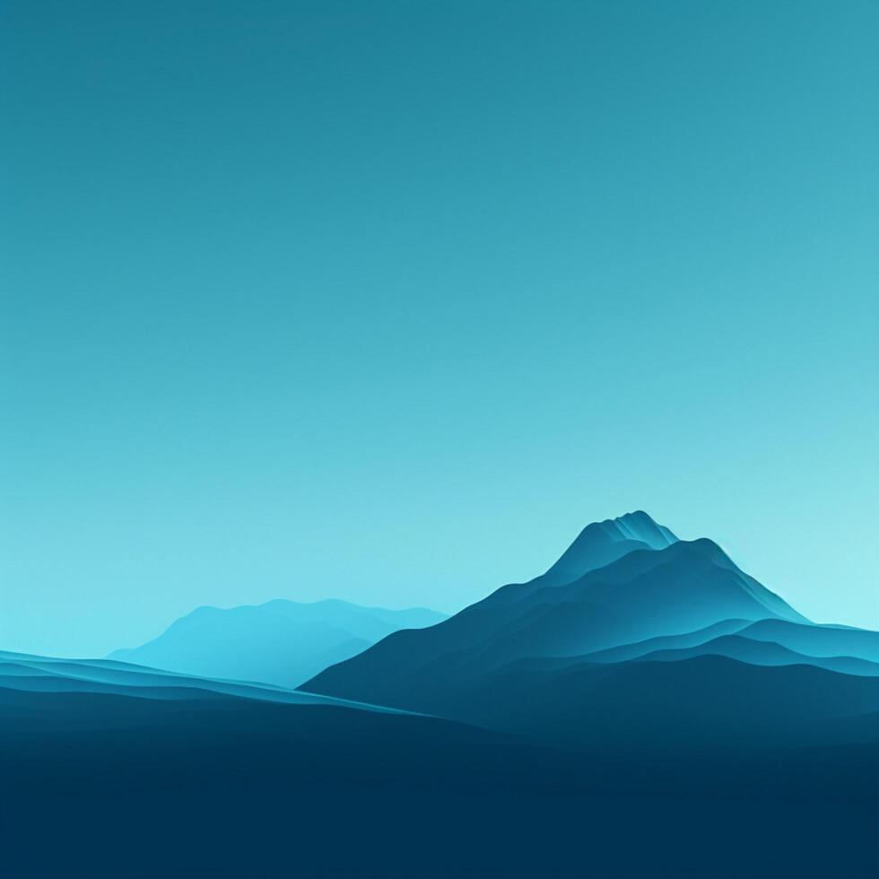 cyan Minimalist wallpaper high quality 4k hdr 30696693 Stock Photo at