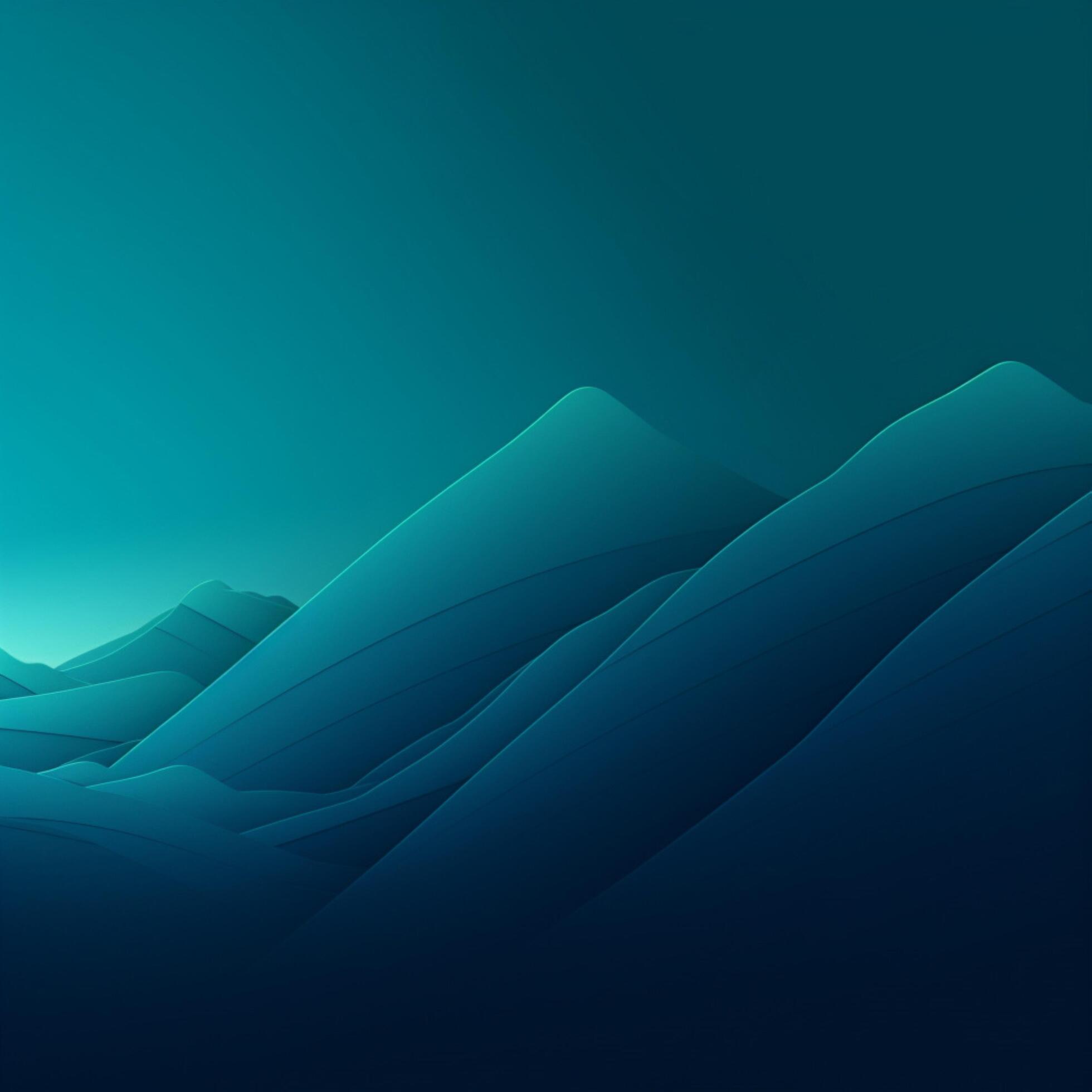 cyan Minimalist wallpaper high quality 4k hdr 30696724 Stock Photo at