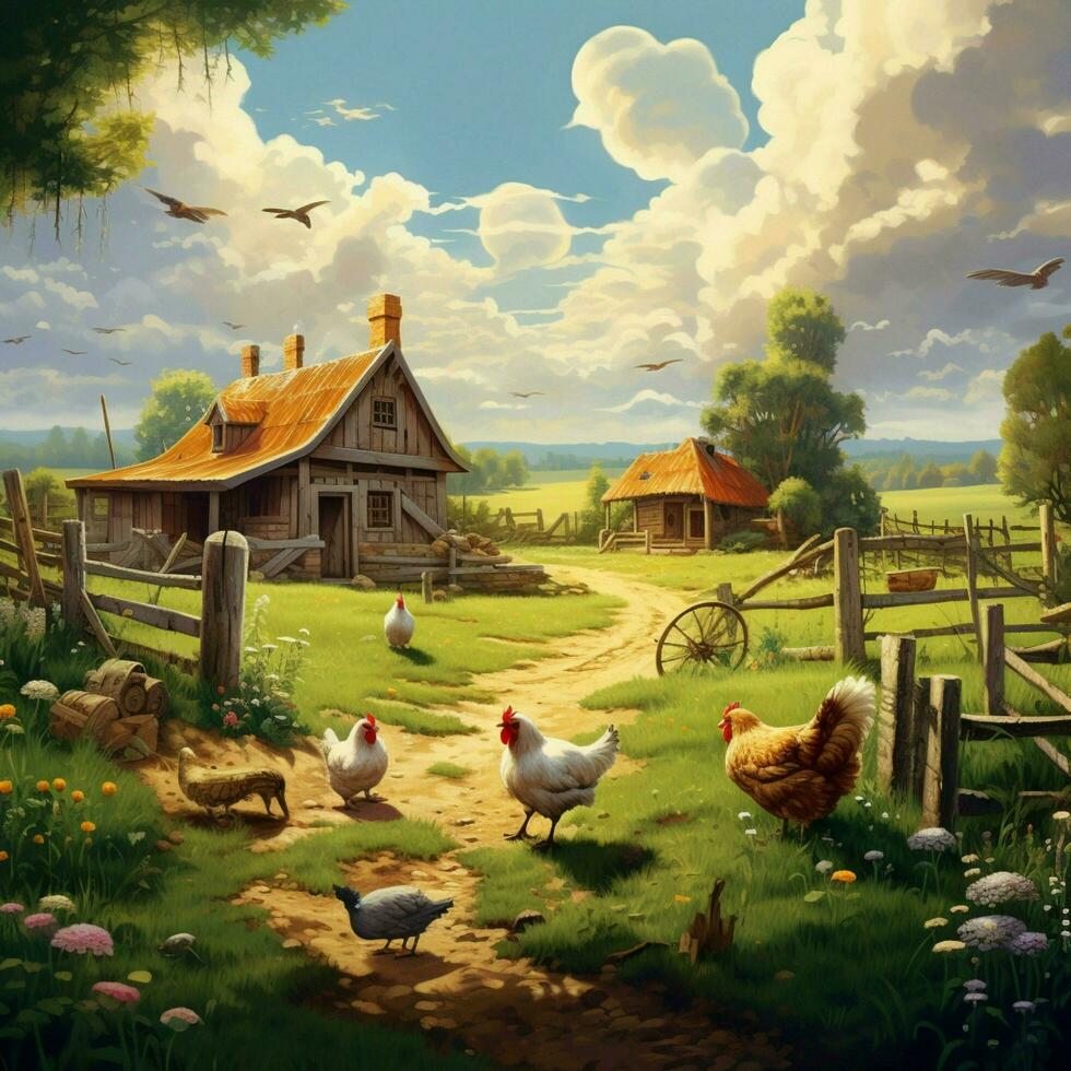 farm image hd photo