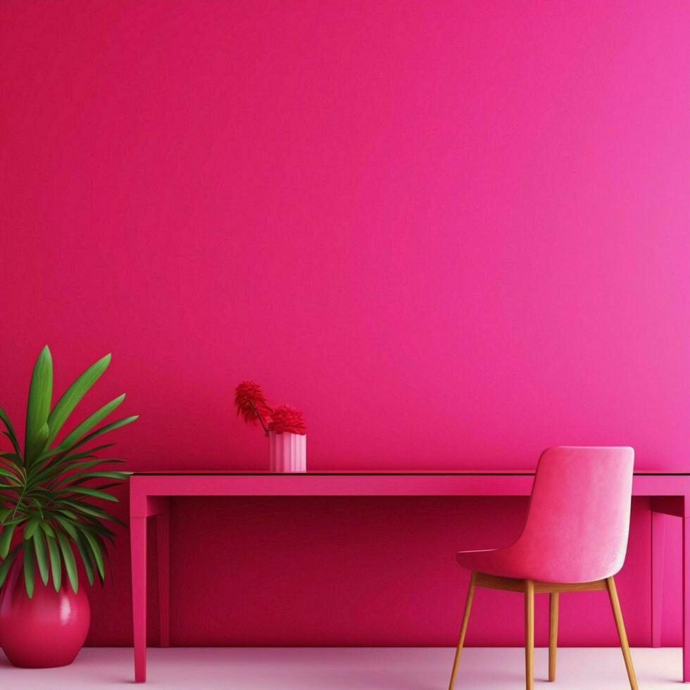 hot pink Minimalist wallpaper high quality 4k hdr photo