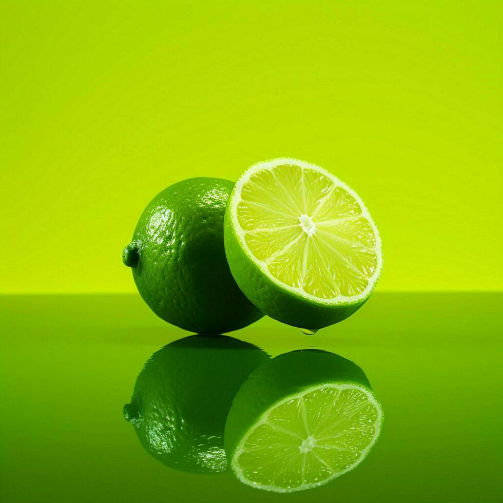 lime Minimalist wallpaper high quality 4k hdr photo