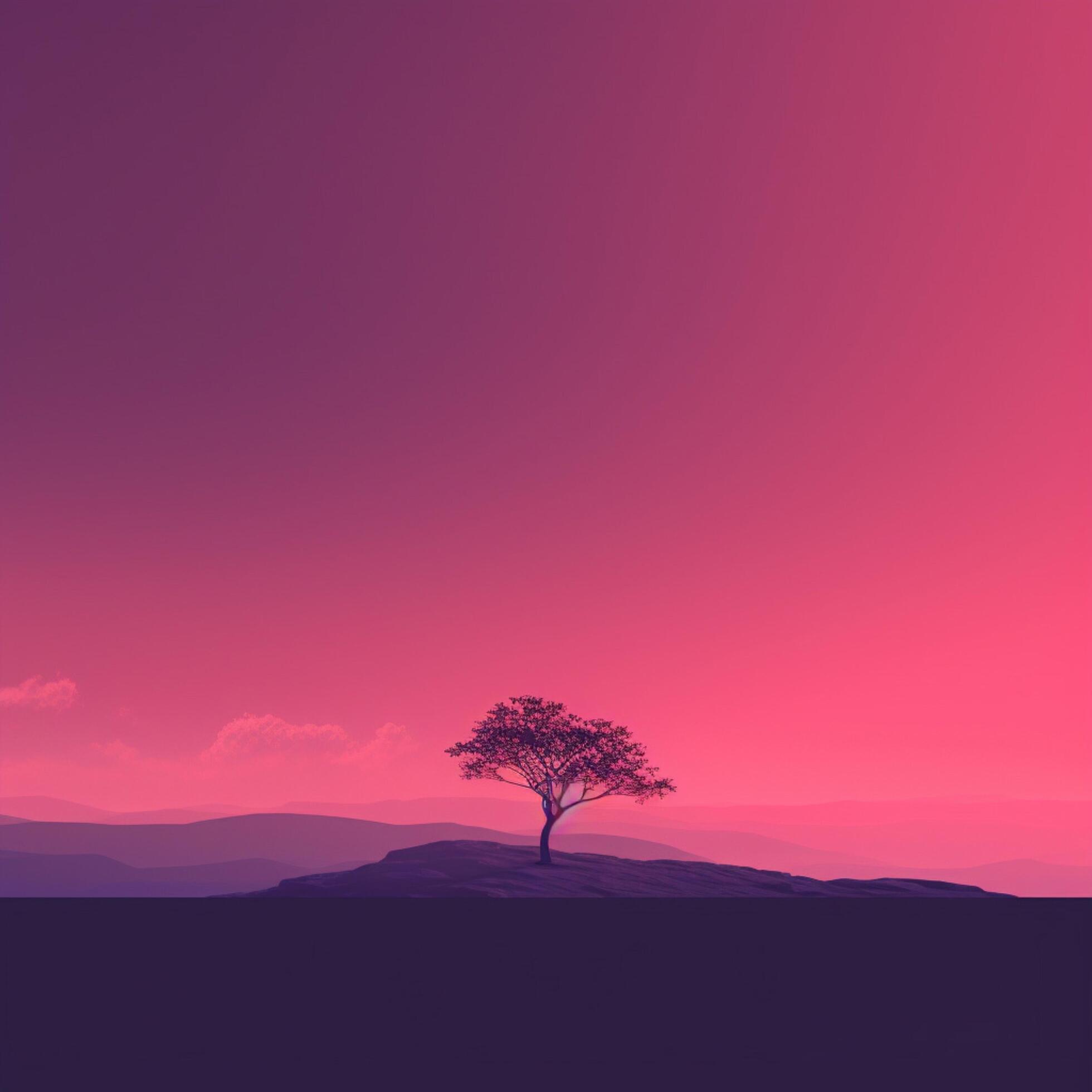 megenta Minimalist wallpaper high quality 4k hdr 30697717 Stock Photo