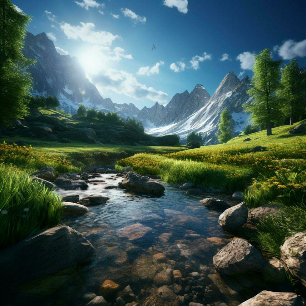 nature high quality 4k hdr photo