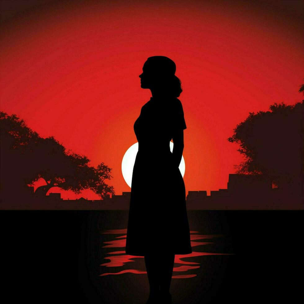 nurse silhouette image hd photo