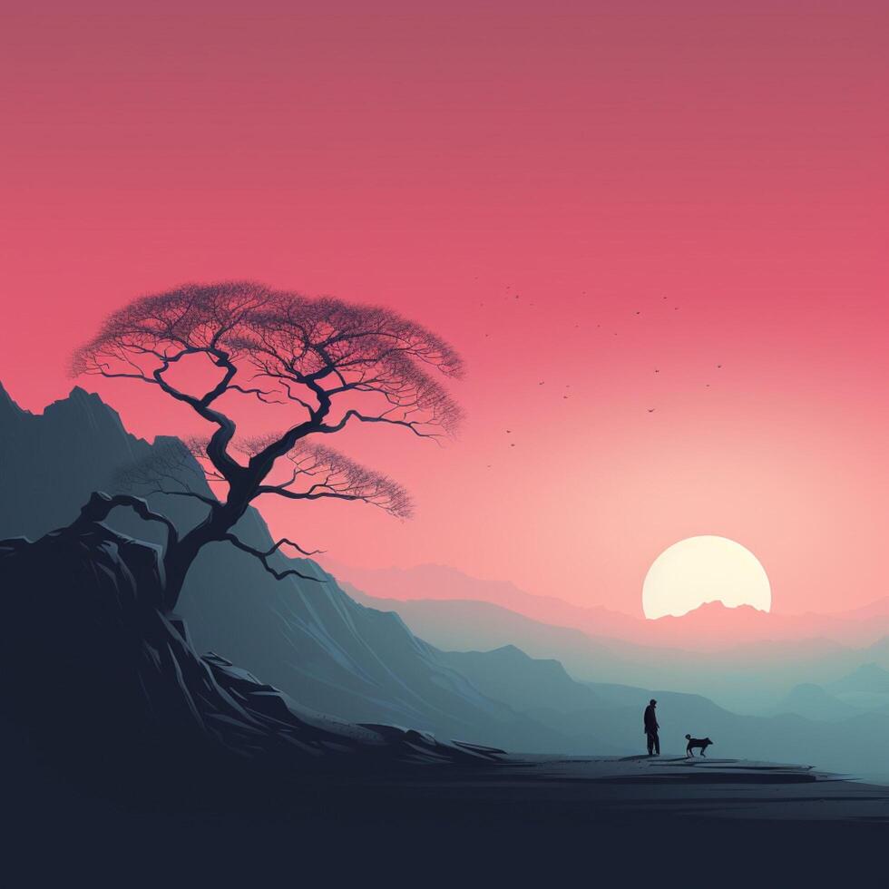 olden Minimalist wallpaper high quality 4k hdr 30697964 Stock Photo at