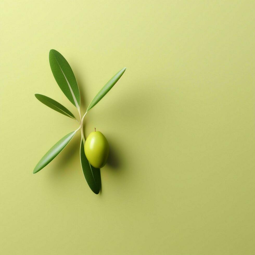 aceituna minimalista fondo de pantalla alto calidad 4k hdr foto