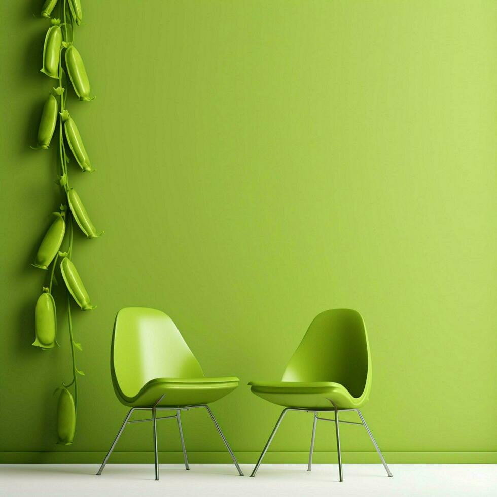pea green Minimalist wallpaper high quality 4k hdr photo