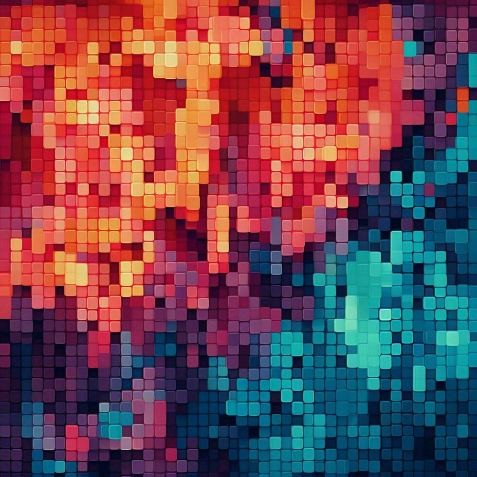 pixel pattern hd photo