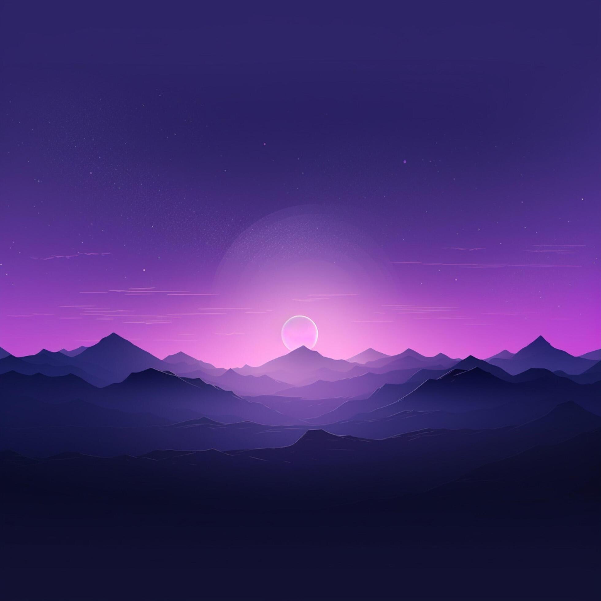 purple Minimalist wallpaper high quality 4k hdr 30698564 Stock Photo at
