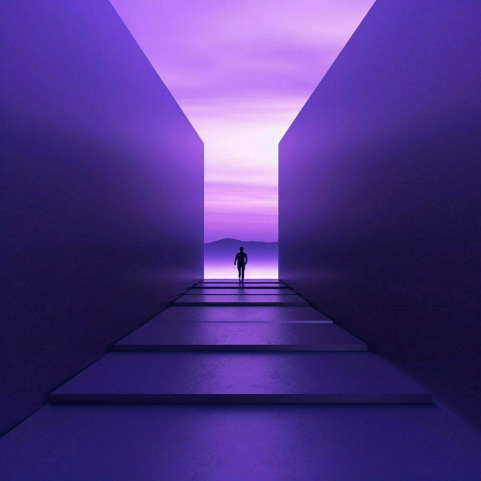 purple Minimalist wallpaper high quality 4k hdr 30698566 Stock Photo at  Vecteezy