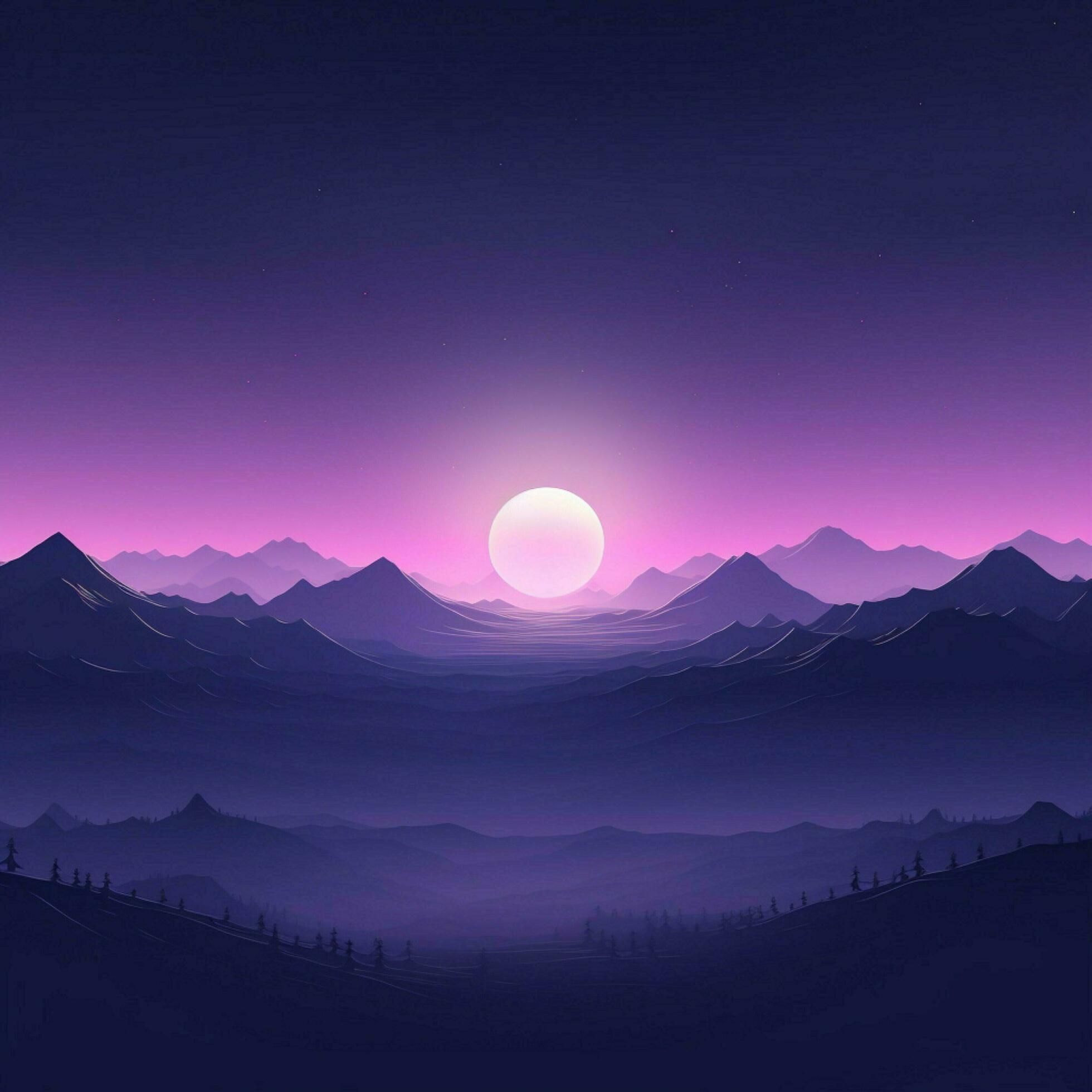 purple Minimalist wallpaper high quality 4k hdr 30698566 Stock Photo at  Vecteezy