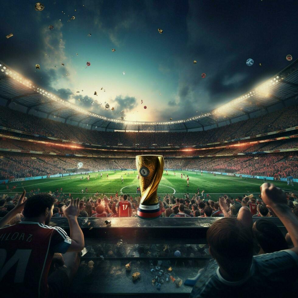 world cup high quality 4k hdr photo