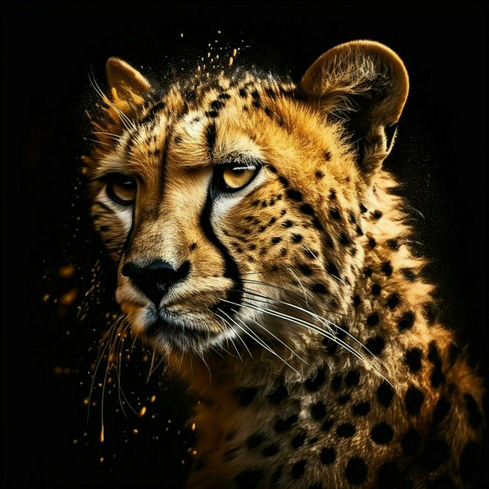 leopardo imagen hd foto