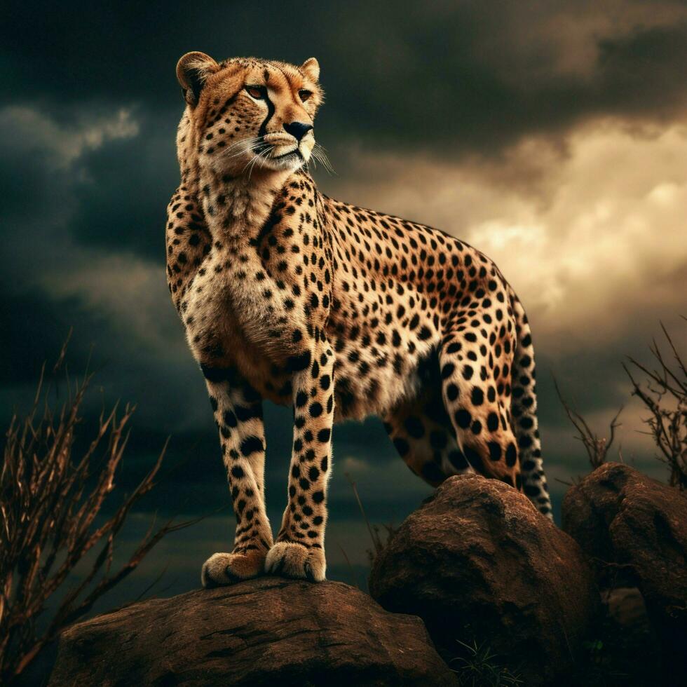 leopardo imagen hd foto