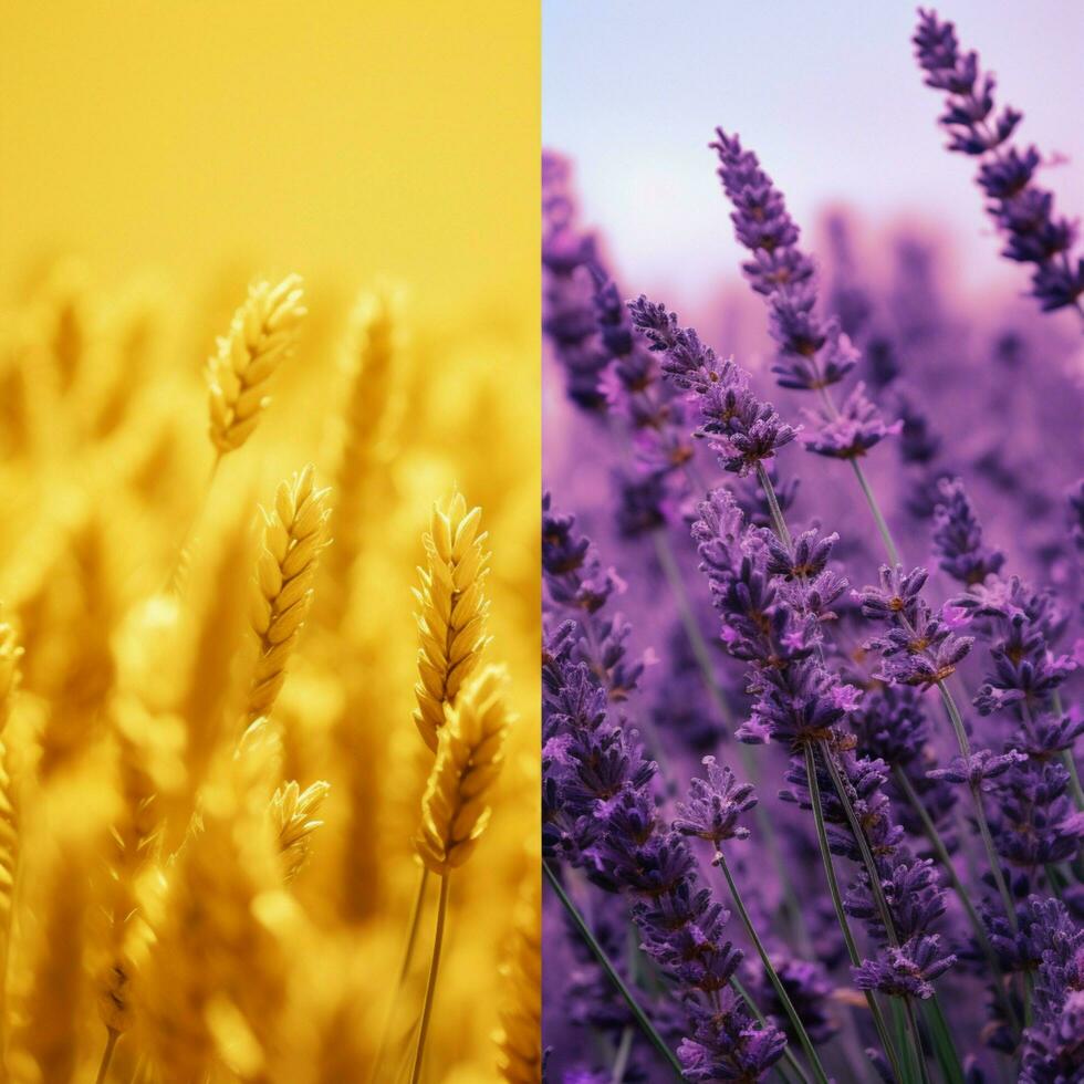 lavender vs mustard yellow high quality 30700709 Stock Photo at Vecteezy
