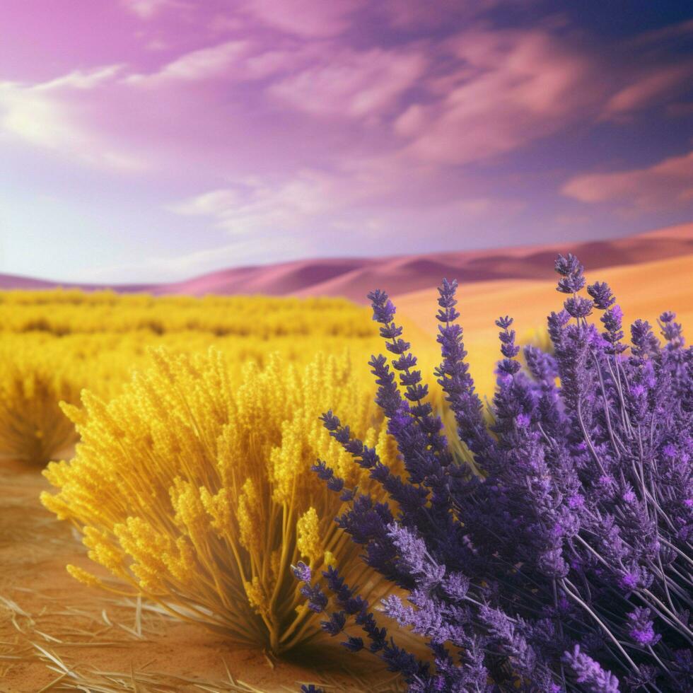 lavender vs mustard yellow high quality 30700721 Stock Photo at Vecteezy