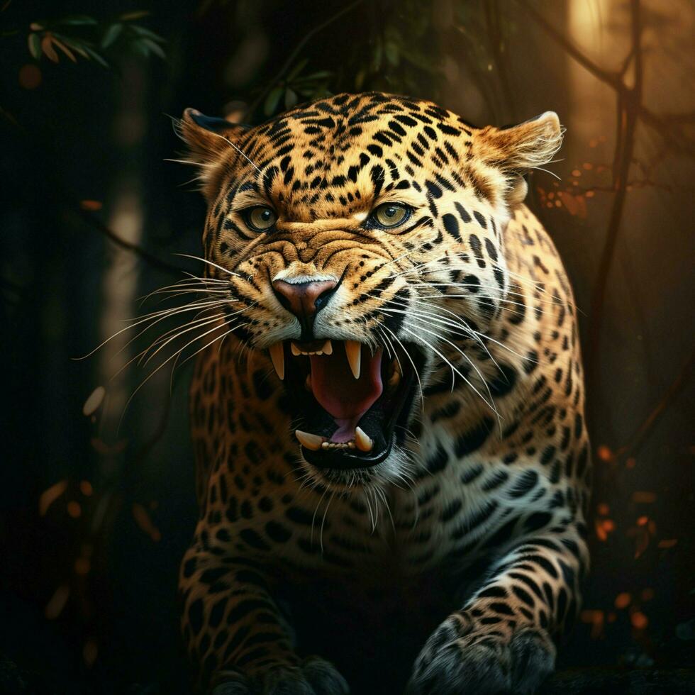 leopardo imagen hd foto