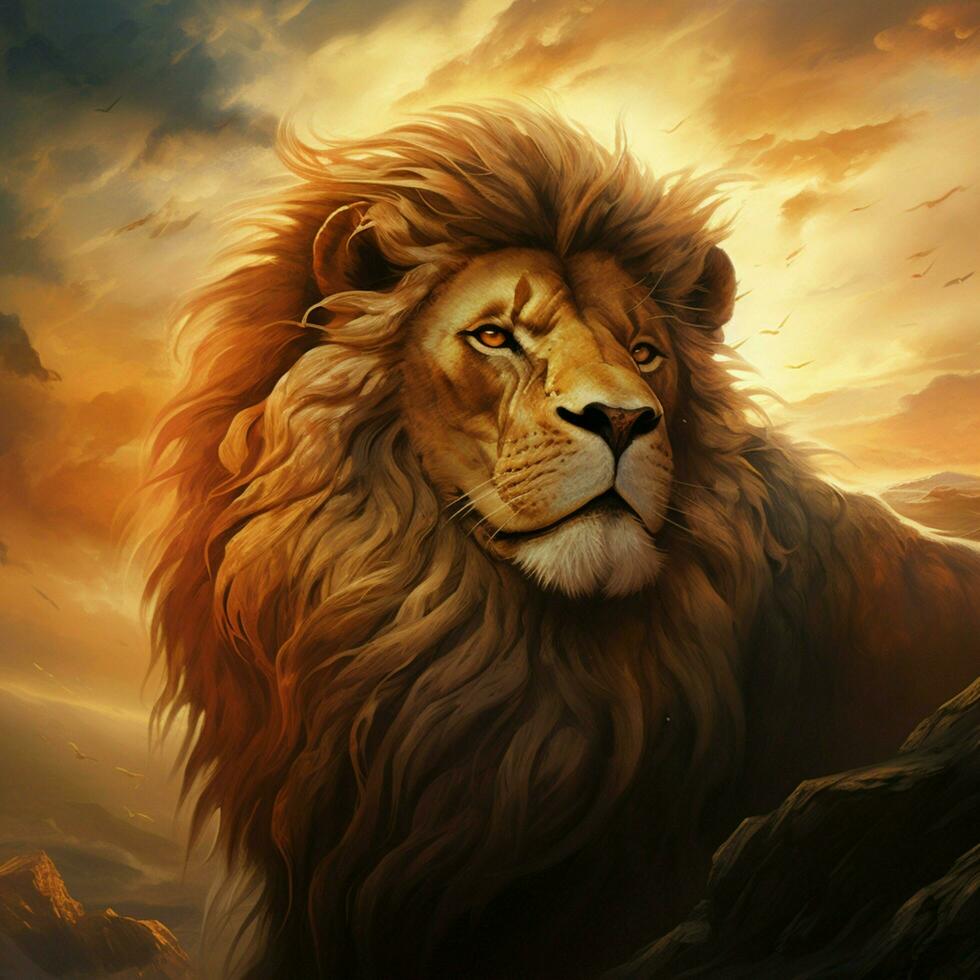 Lion image hd photo