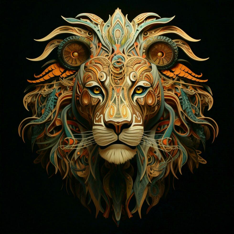 Lion background hd photo