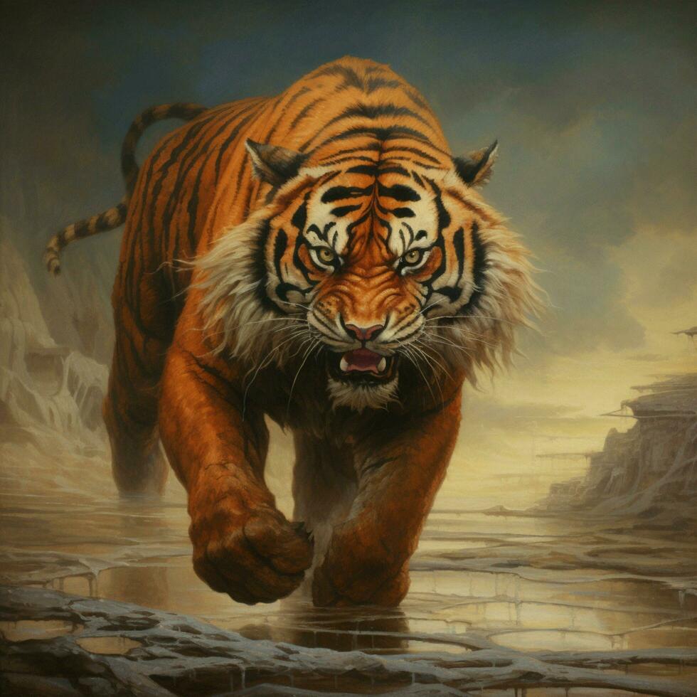 Tiger background hd 30702617 Stock Photo at Vecteezy