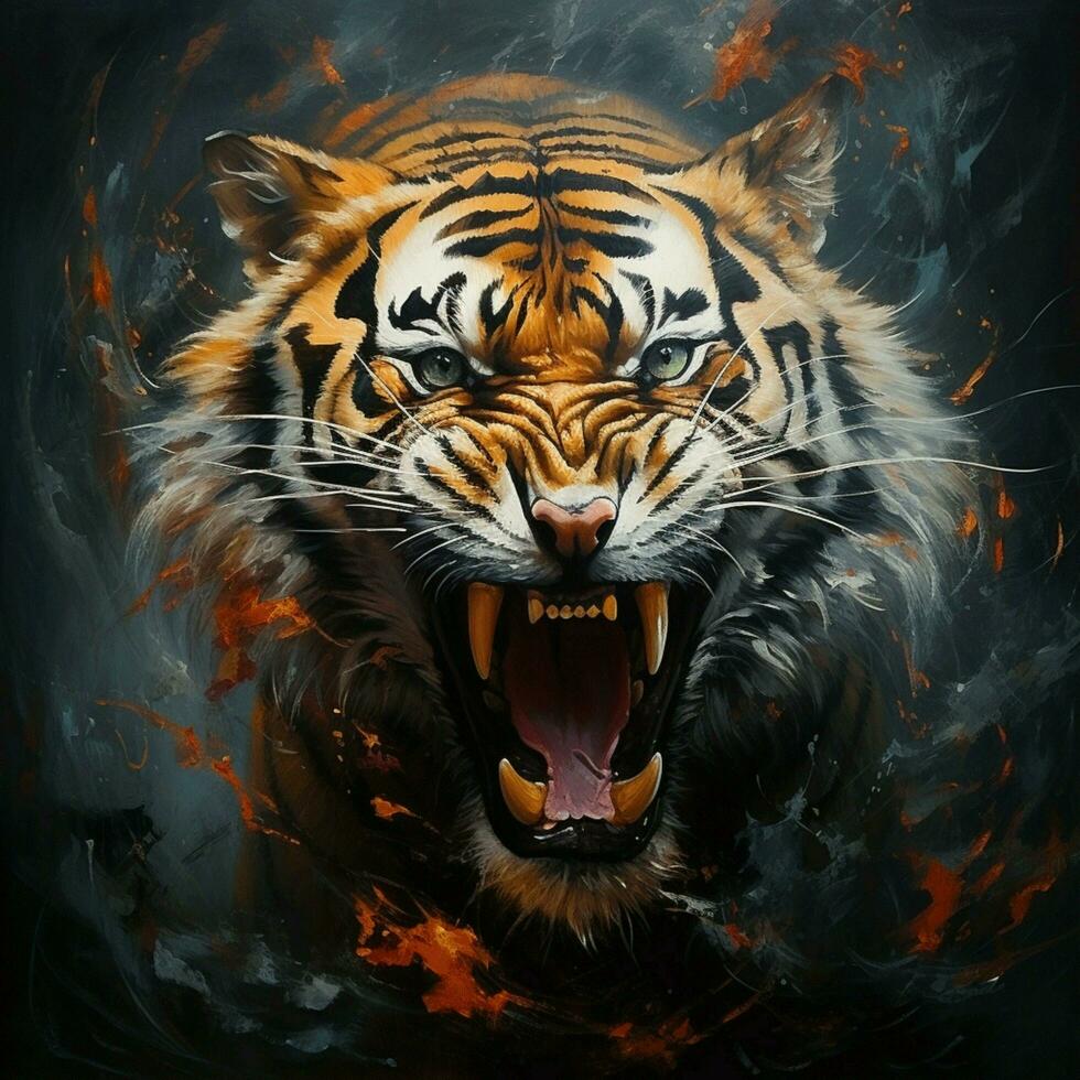 Tiger background hd photo