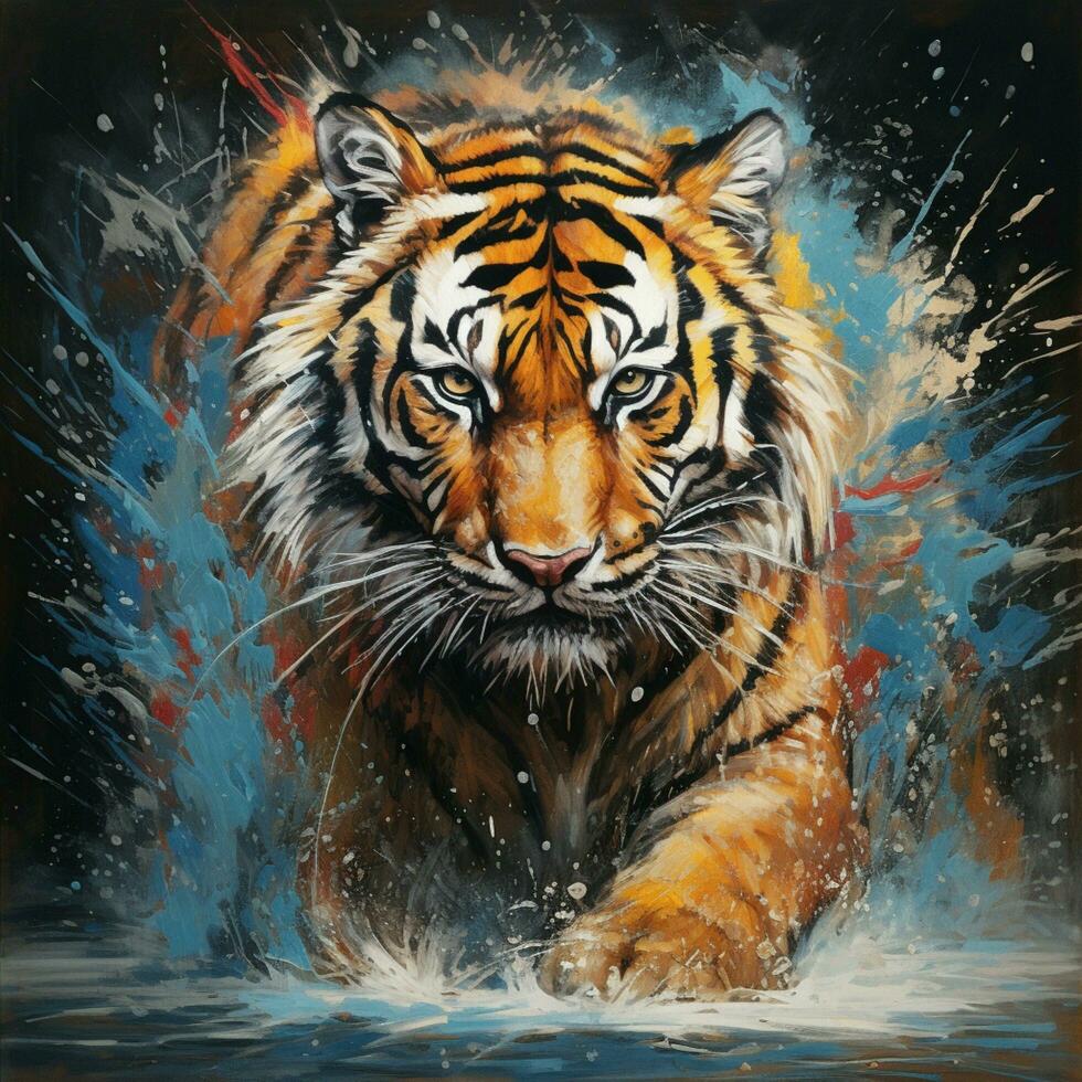 Tiger background hd photo