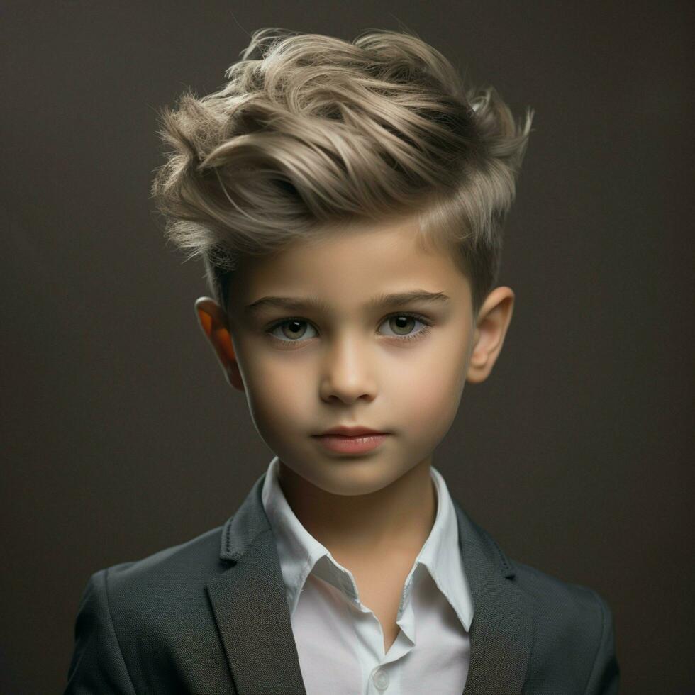 boy hair style photo