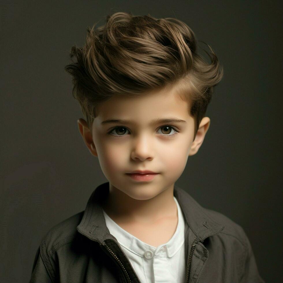 boy hair style photo