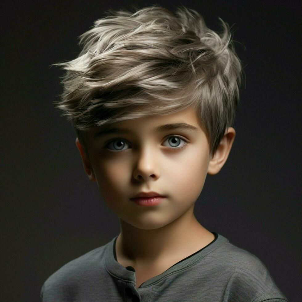 boy hair style photo