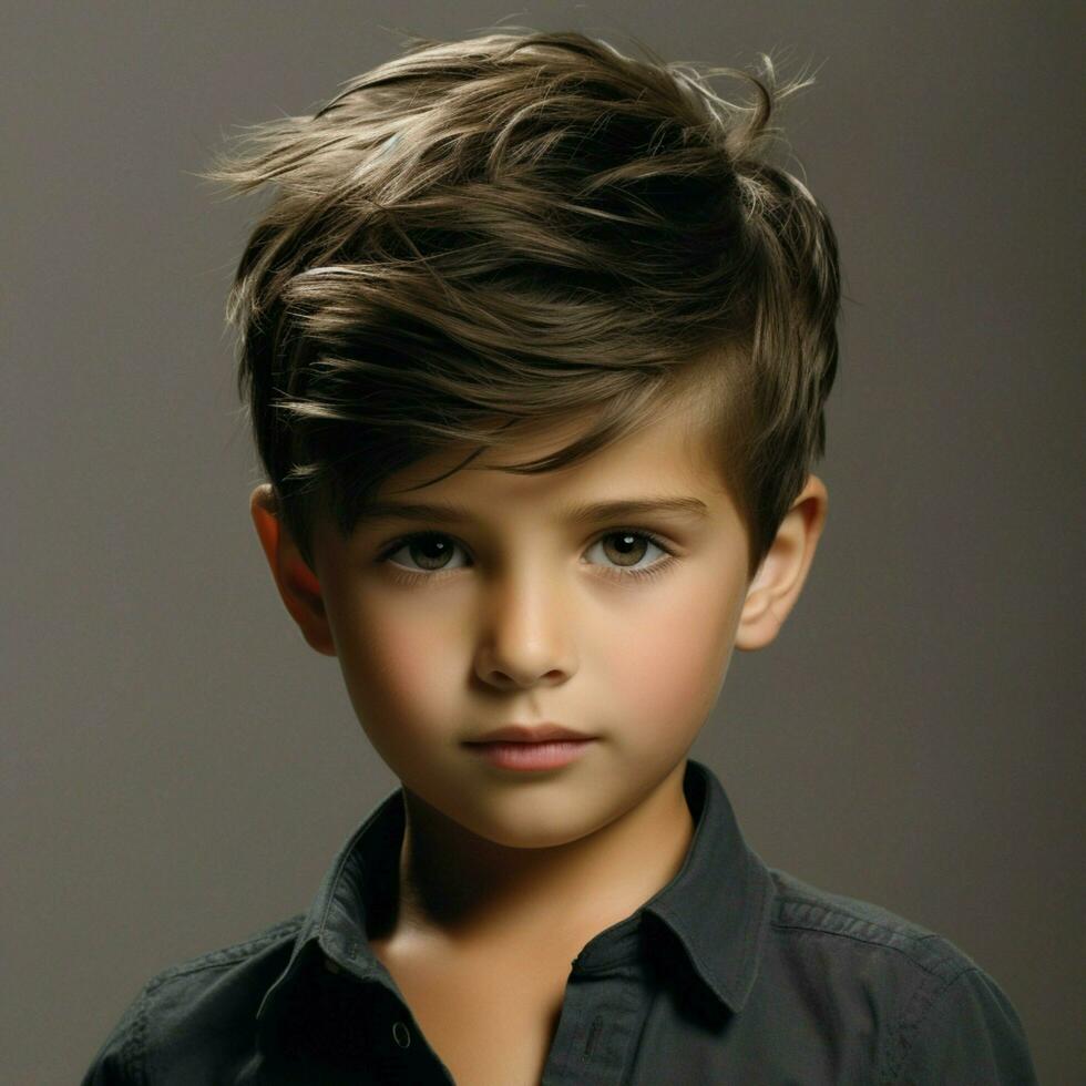 boy hair style photo